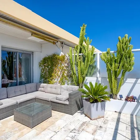 Exclusif Rooftop Vue Mer Terrasse Piscine Garage Lejlighed *